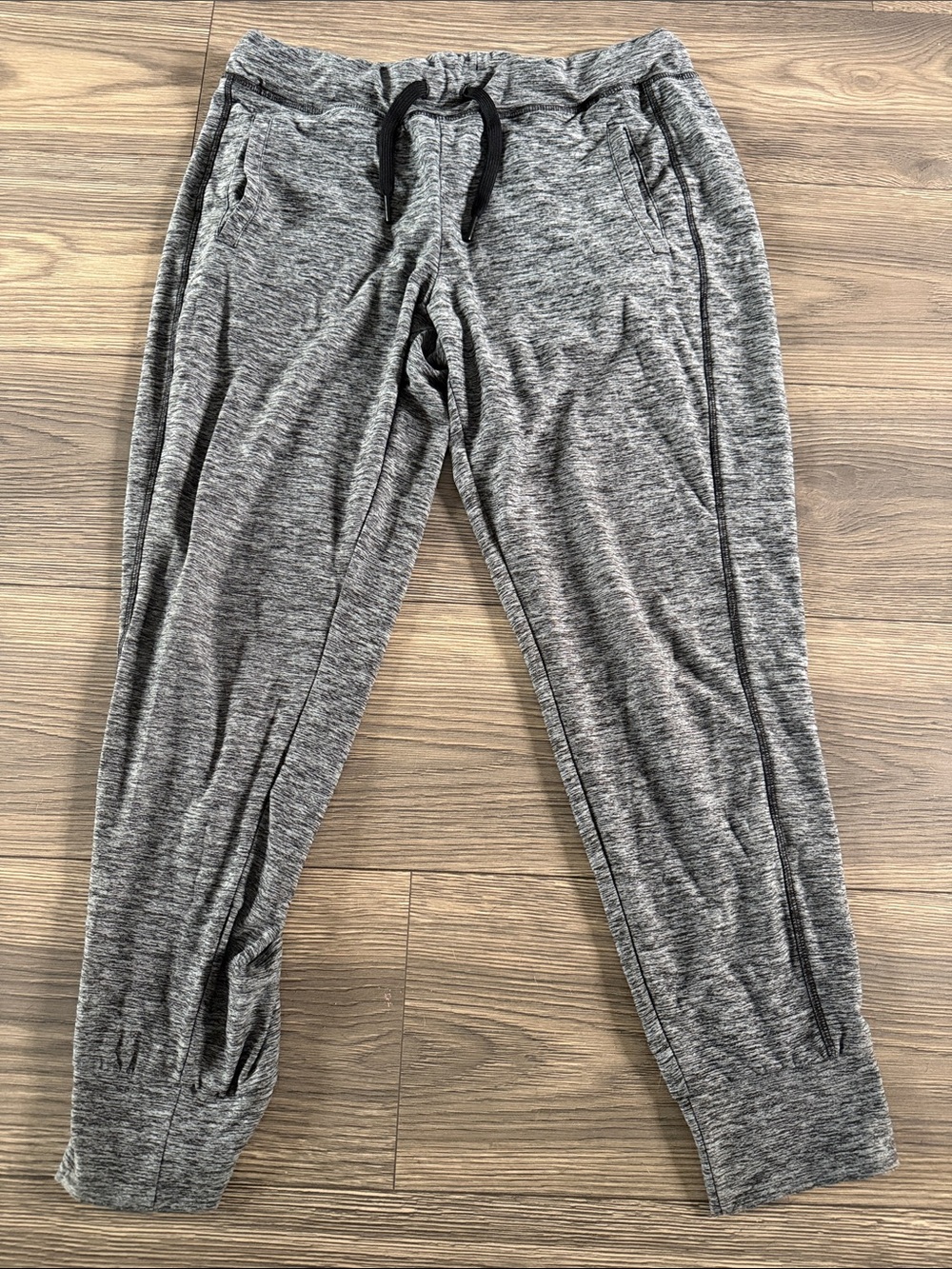 SHEIN Heather Gray Drawstring Jogger Pants